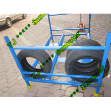 Foldable Tyre and Tire Storage Rack